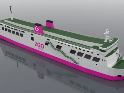 MV SANTO TOMAS DE AQUINO 3D model