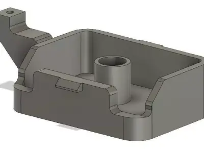 Volvo bed lock button Free 3D print model