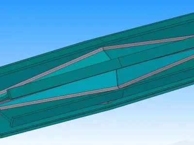 Wing Pulley 3D model