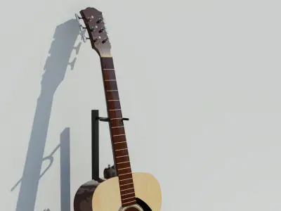 Guitar 3D model purchase