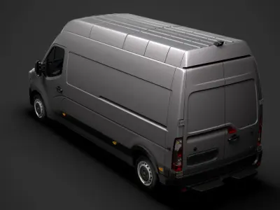 Renault Master L3H3 Van 2020 3D model