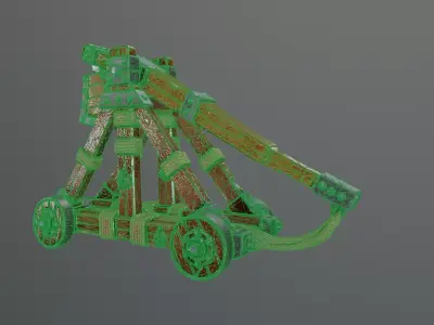 catapult 3D model purchase