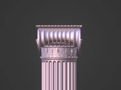 Ionic column 3D print model