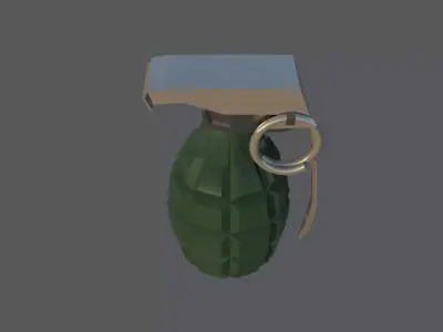 grenades grenade Low-poly 3D model