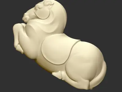 cute horse 3D print model