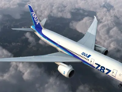 Boeing 787-8 Dreamliner ANA Livery 3D model purchase