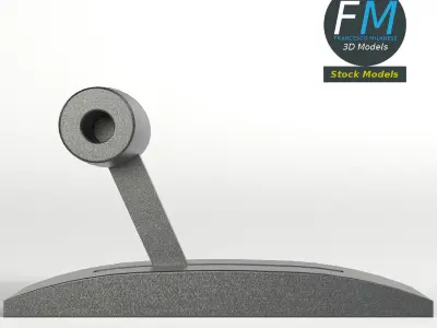 T-Lever door handle 3D model