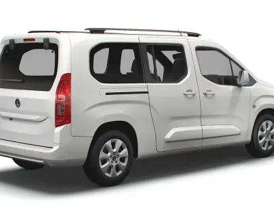 Vauxhall Combo Life XL 2022 3D model