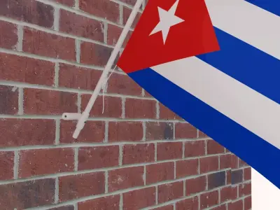 Flag of Cuba 3D model