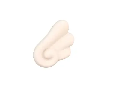 Cartoon Wing 3D model