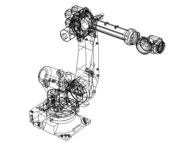 Fanuc R-2000iC 165F Free 3D model