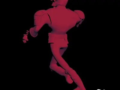 Batman Savage Time NOIR statue 3D print model