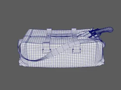 bag gun Free 3D model