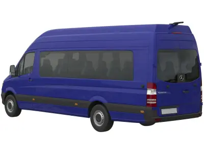 Mercedes-Benz Sprinter 2015 MiniBus L4H3 3D model