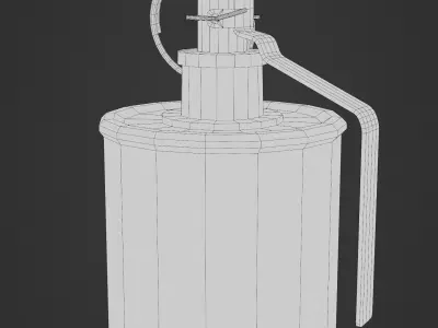 FREE Grenade RG-42 - GameReady PBR LowPoly Free low-poly 3D model