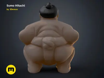 Sumo Hitachi - 3D print model  3D print model