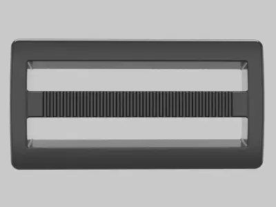 Strap Buckle 3D model