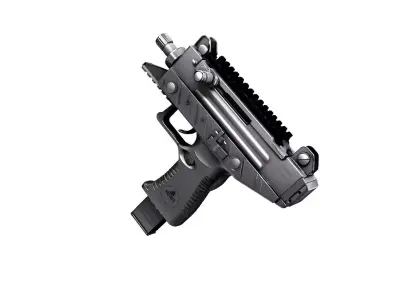 UZI Pro Pistol  weapon 3D model
