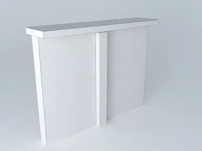 Wall Segment Trashy Alley 3D model