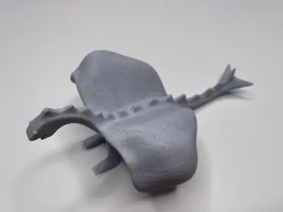 Low Poly Dragon Free low-poly 3D model
