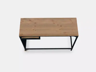 FJALLBO Laptop table Low-poly 3D model