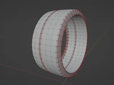 TOYO race tire 3D model