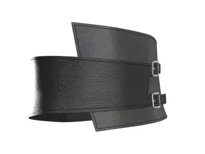 Black Bustier 3D model