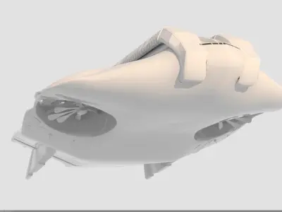 air landing 3D model