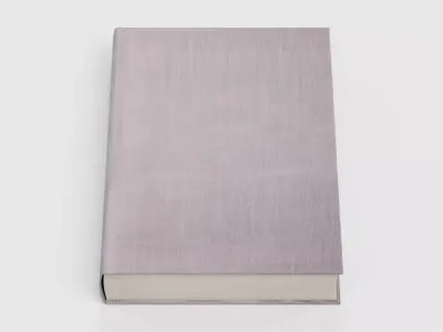 Blank Book V3 - Realistic Closed Hardcover Publication 3D model