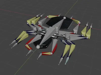 Spider Drone - Spider-Man Homecoming Free low-poly 3D model