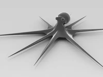 octopus Free 3D model buy