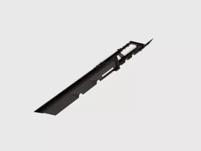 Riftcutter - Sci-Fi Tactical Blade 3D model