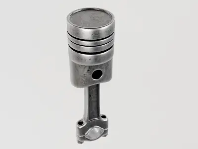 engine piston Free 3D model purchase