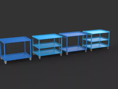 table trolley  3D model