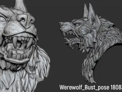 WOLF 3D DECOR Free 3D print model