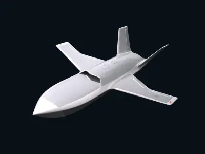 KUS-LW UCAV 3D model