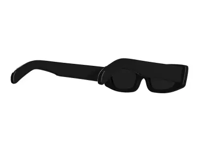 Rectangle Sunglasses 3D model