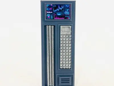 Sci Fi Computer Console 3D print model purchase