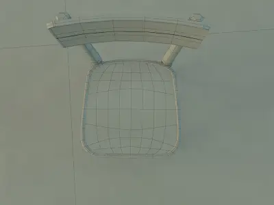 Old Chair Free 3D model