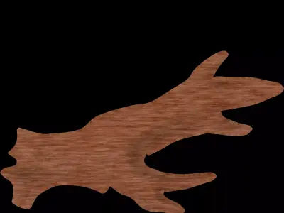 antler Free 3D model