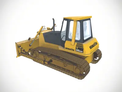 Excavator Dozer 3D model