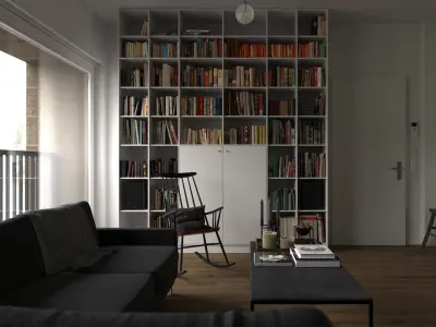 Photorealistic Modern Interior 3D model
