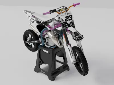 COBRA MOTO CX50 SRX 3D model
