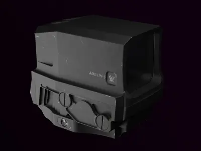 Vortex AMG UH-1 Low-poly 3D model