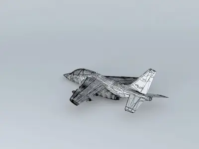 Alpha Jet Top Aces C GITA 3D model
