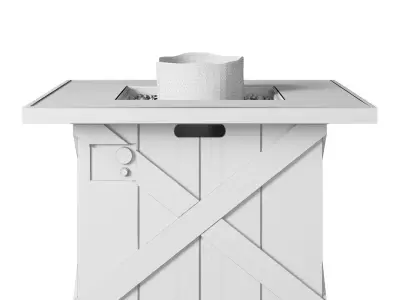 OVE Farmingham 36 Fire Table 3D model