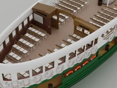 Star Ferry 3D model