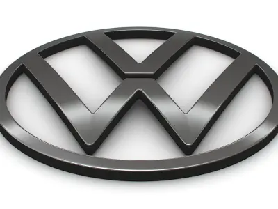 Volkswagen Logo 3D model by Sergey