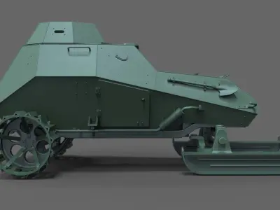 BA-64 Experimental Kit 3D print model