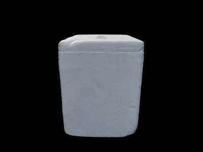 Anydrafts Foam box 01 Low-poly 3D model